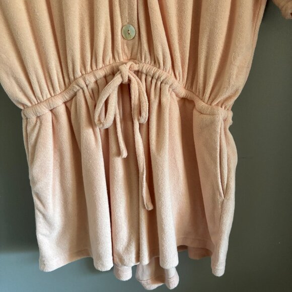 Peachy Pink Sabo Skirt Romper - Picture 7 of 8